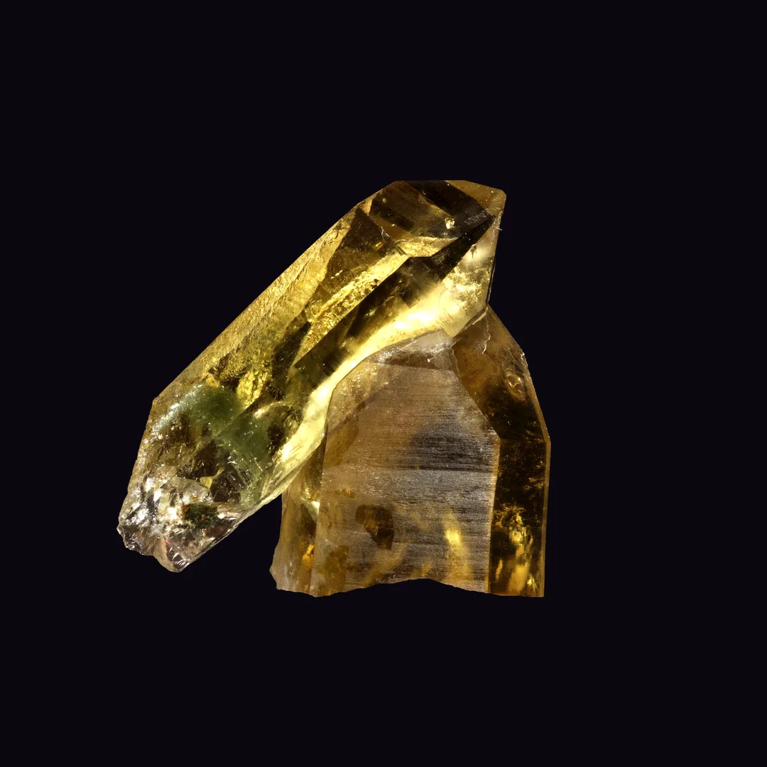 Citrine (Natural), pale straw and lemon quartz mineral specimen
