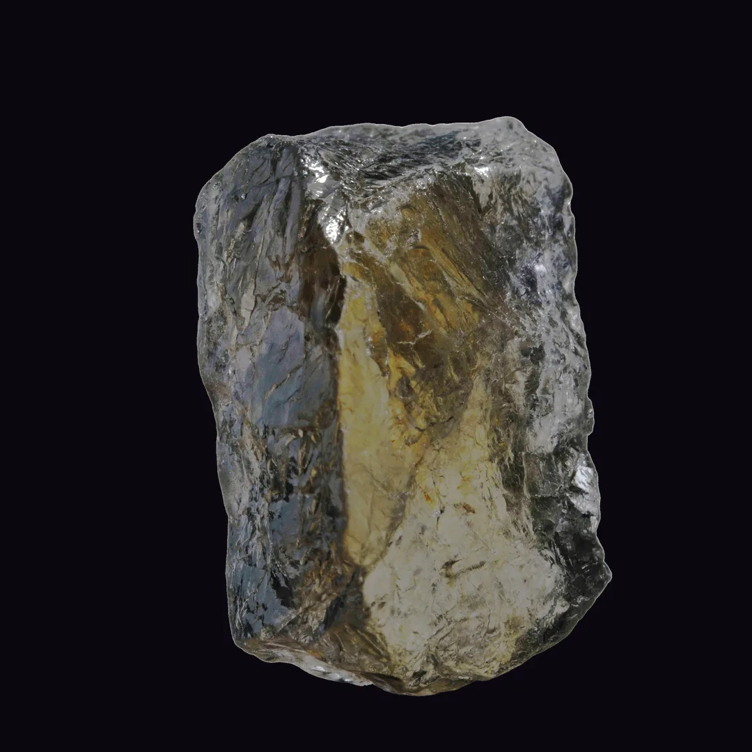 Iolite, violet-blue and grey-blue silicate mineral specimen