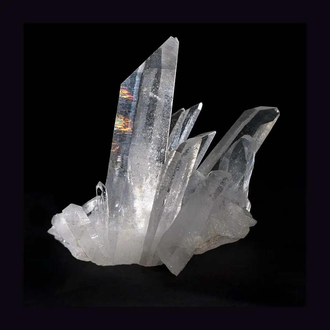 Milky Quartz, opaque white and cream quartz mineral specimen