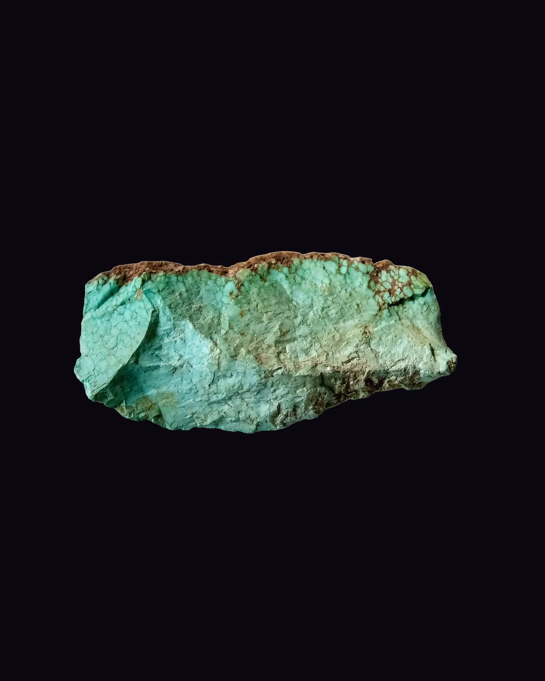 Turquoise, sky blue and robin's egg phosphate mineral specimen